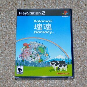 Katamari Damacy Sony PlayStation 2 PS2 Brand New Sealed Black Label